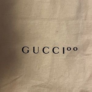 Authentic Gucci reusable bag